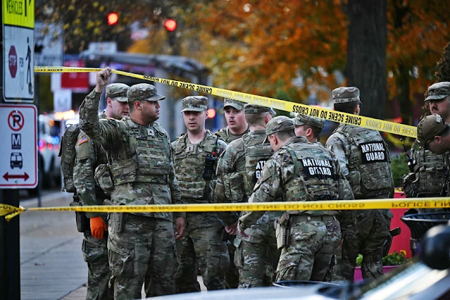 Two National Guard Soldiers Shot Near White House - Suspect Arrested