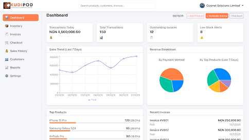 Inside KudiPod: How a Startup Built the Ultimate Business Command Center