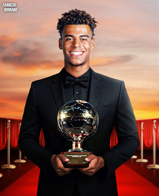 Désiré Doué wins the 2025 Golden Boy Awards