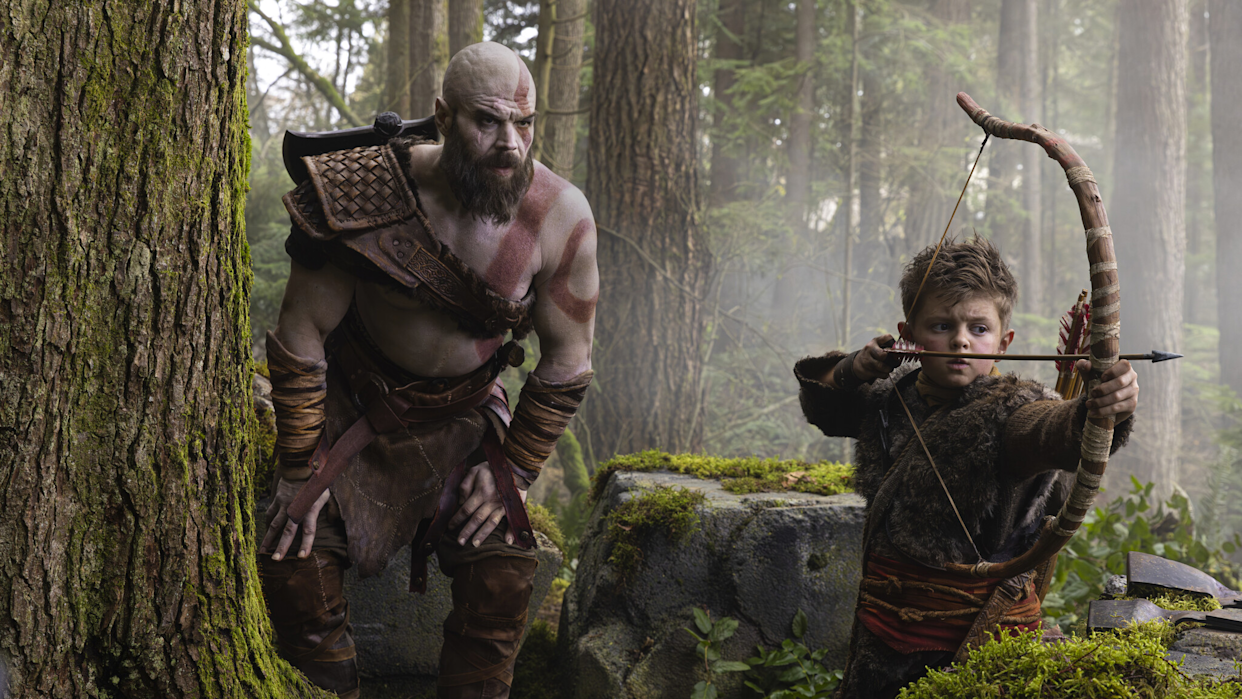 Amazon Reveals First Look at Kratos and Atreus in ‘God of War’ Series