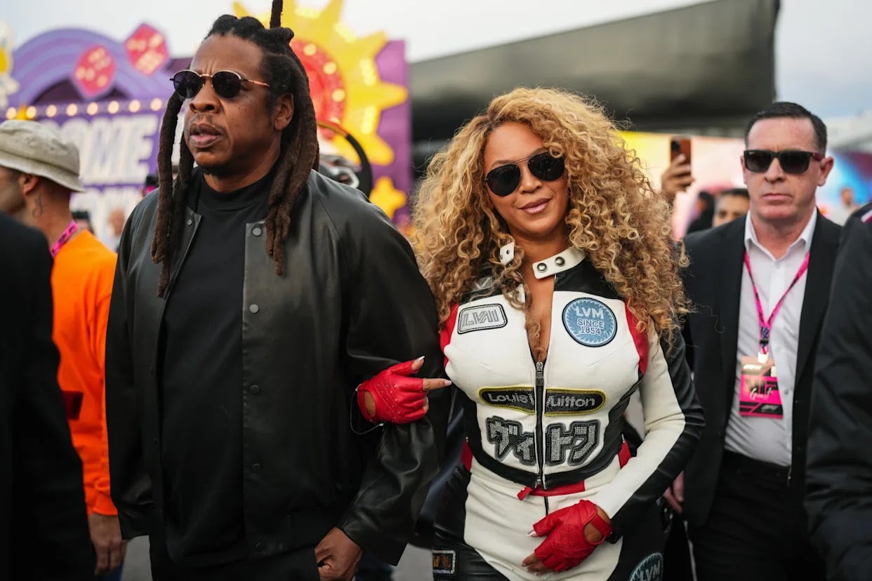 Beyoncé Makes Surprise Appearance at F1 Las Vegas Grand Prix With Jay Z