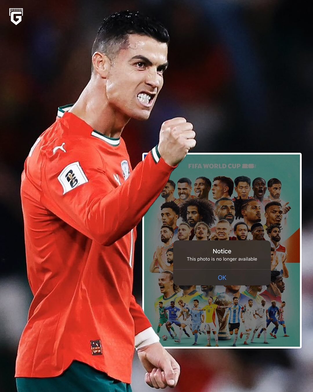 FIFA Under Fire for Leaving Cristiano Ronaldo Off 2026 World Cup Poster