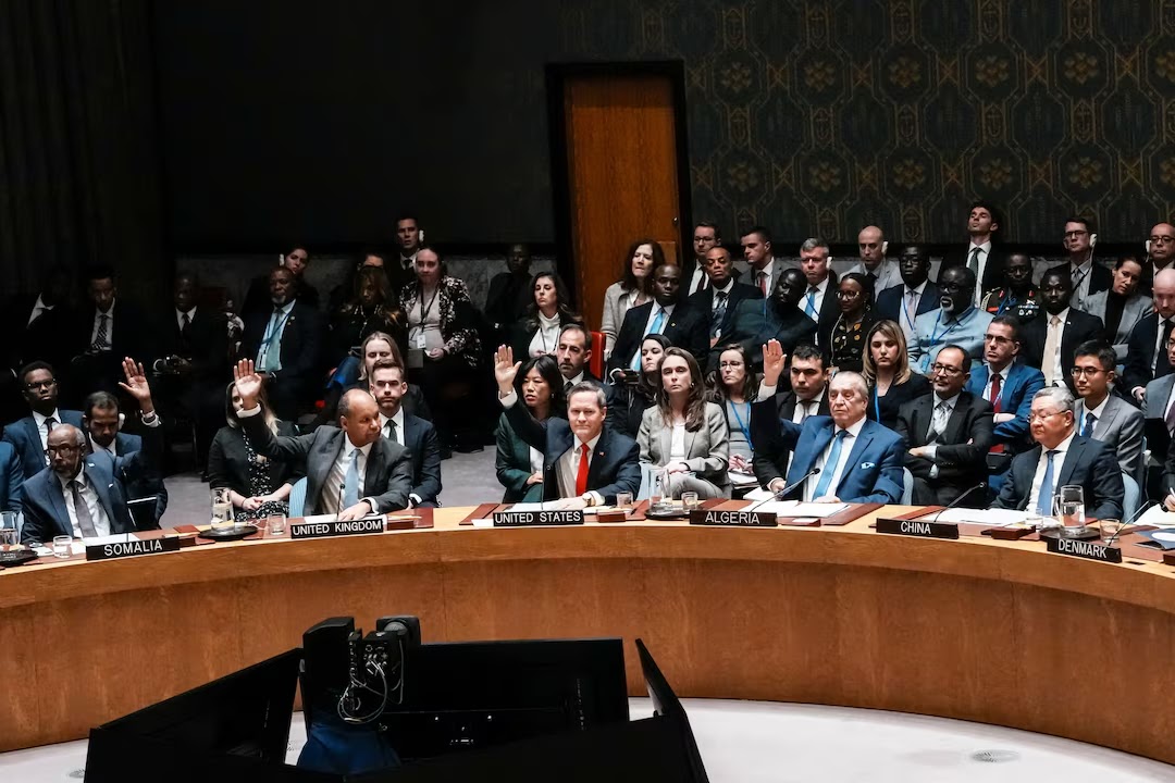U.N. Security Council Endorses Donald Trump's Gaza Peace Plan