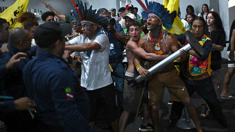 Protesters Clash With Security as COP30 Climate Talks Turn Tense in Brazil