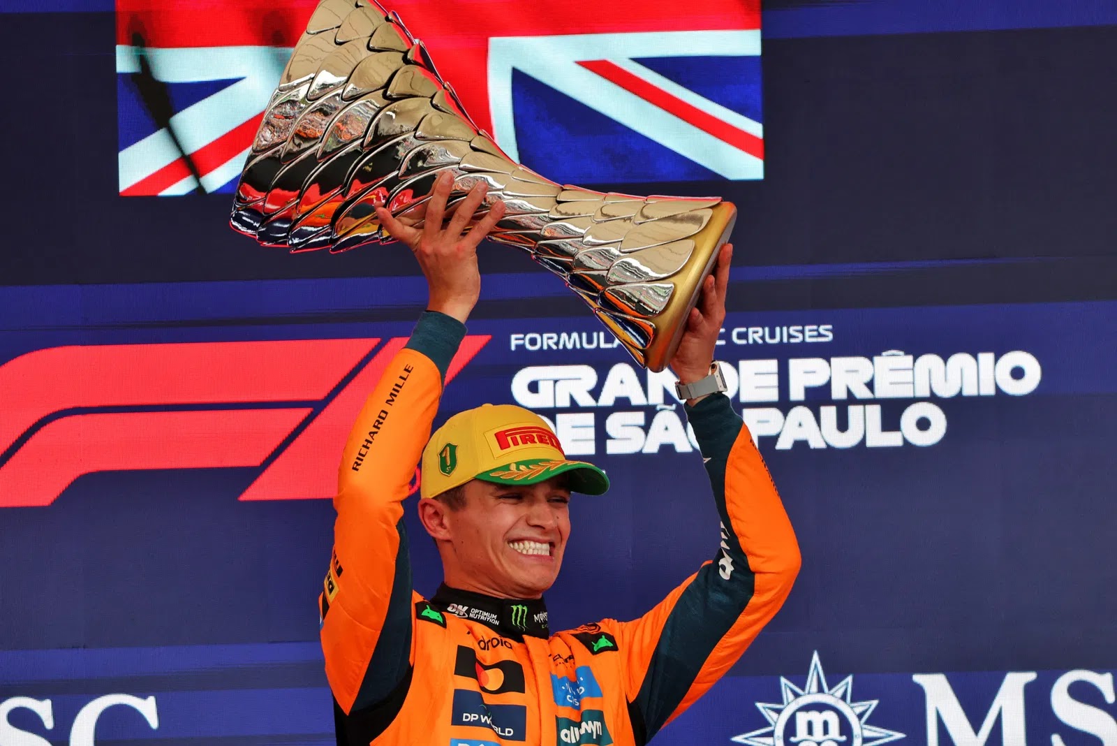 Piastri Crashes Out as Norris Extends Title Lead After Winning São Paulo Sprint