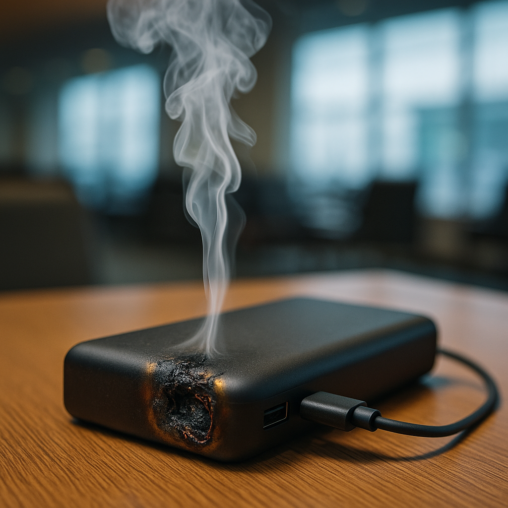 Man Catches Fire After Power Bank Overheats at Melbourne Airport Lounge