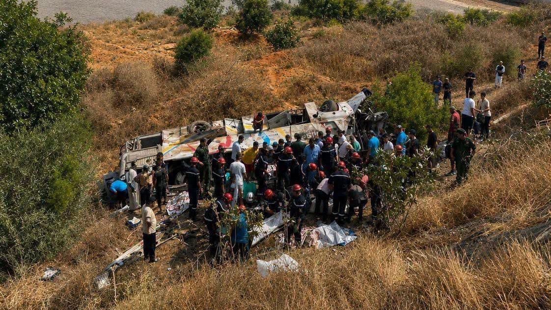 Algeria Bus Crash Kills At Least 25, Dozens Injured
