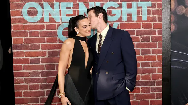 Dua Lipa, Callum Turner Make Red Carpet Debut as Married Couple