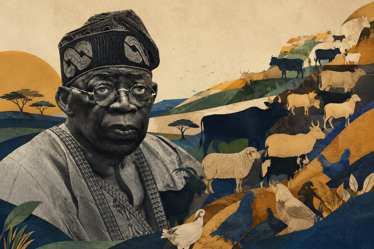 Tinubu Targets More Than Double Nigeria’s $32bn Livestock Sector Contribution
