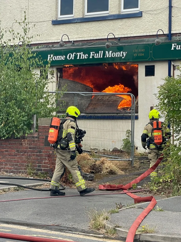 Arson Suspected in Blaze at Full Monty Club