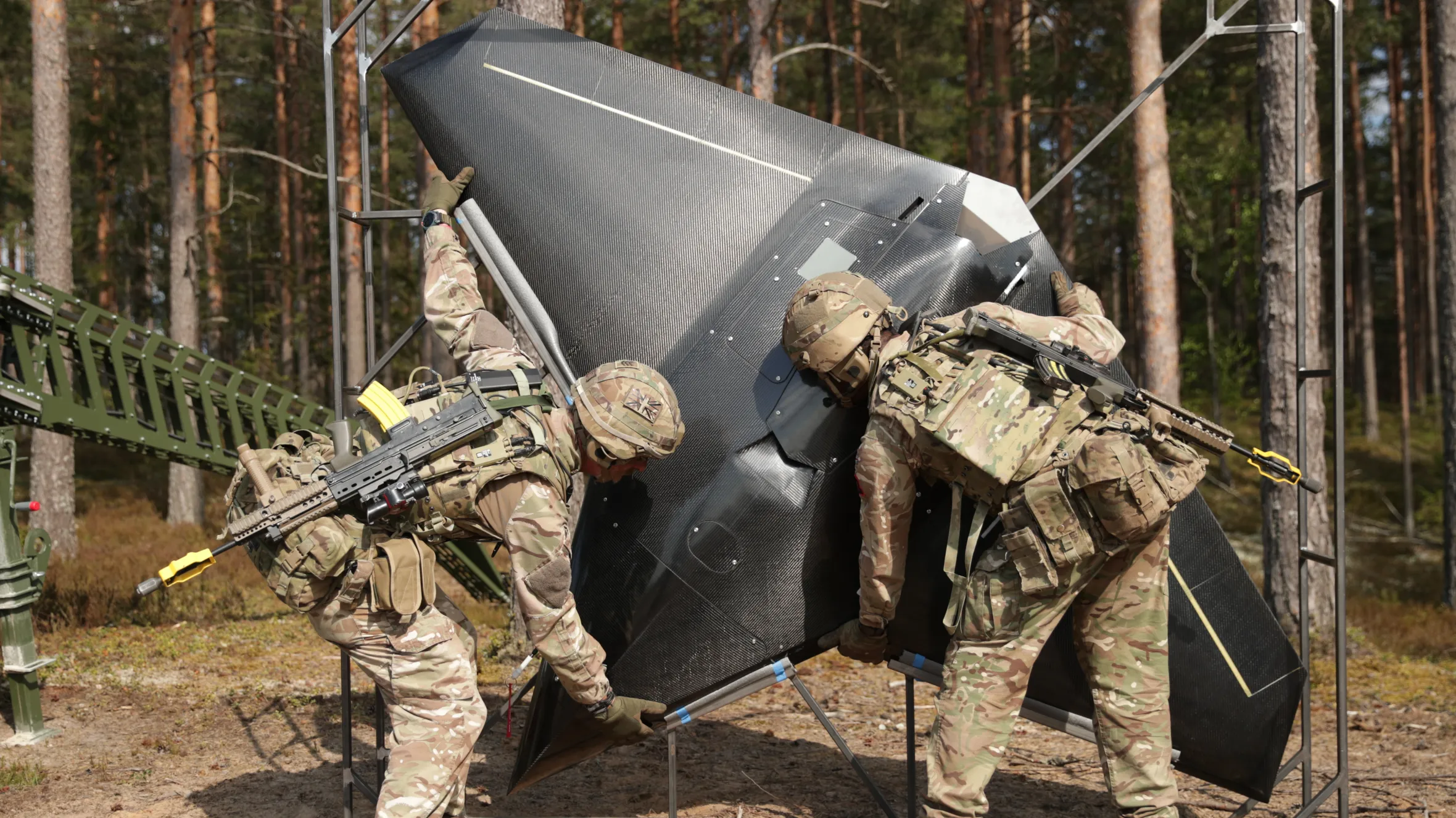UK-Made Drones Used in Strikes Inside Russia