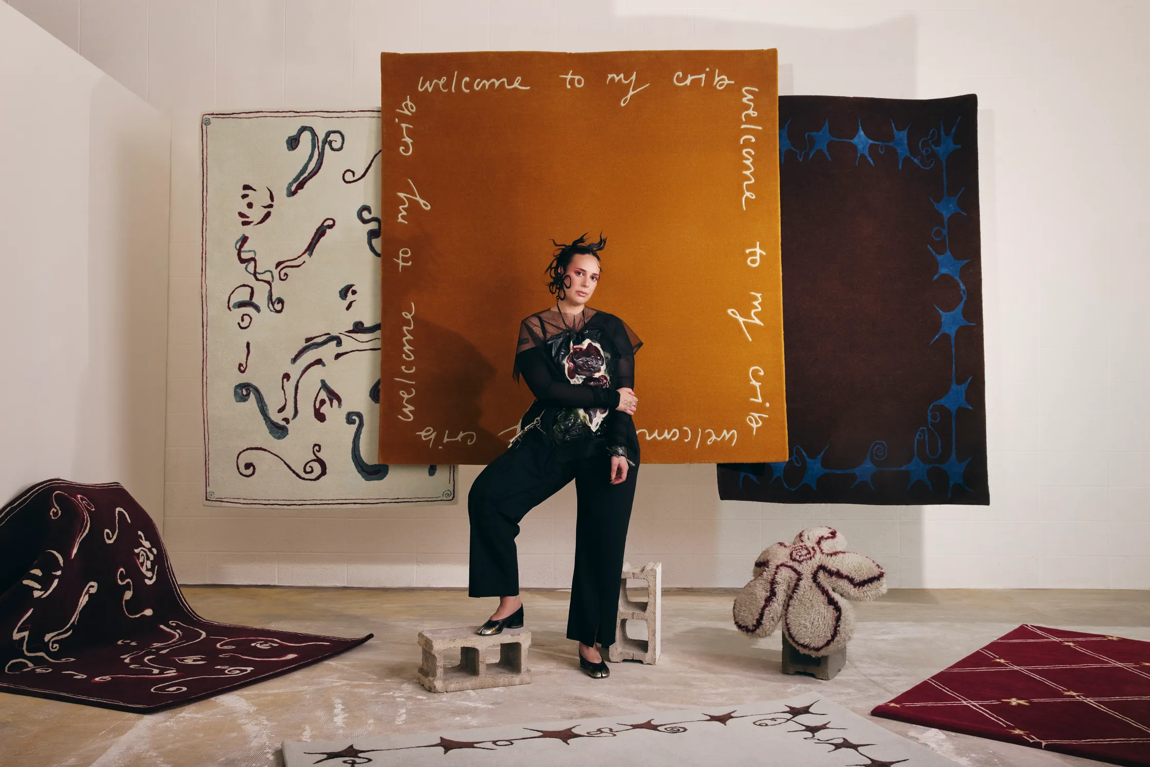 Rashelle Campbell Revives Childhood Joy Through Textile Art