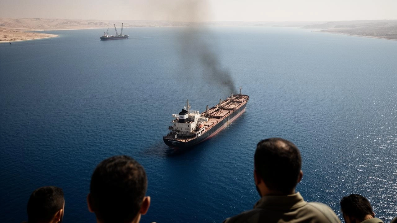 Cargo Vessel Hit in Strait of Hormuz as US-Iran Standoff Deepens