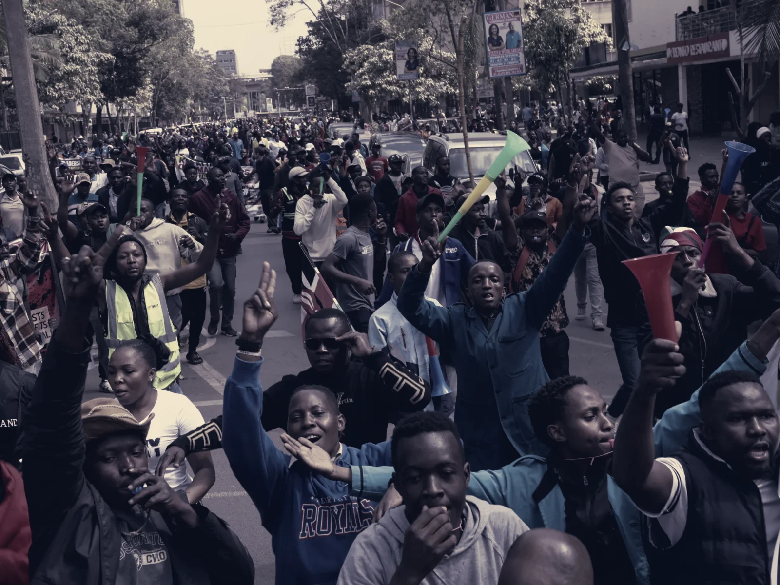 Small Businesses Lose As Nairobi Protest Over $5,000 Duty Hike Meets Tear Gas