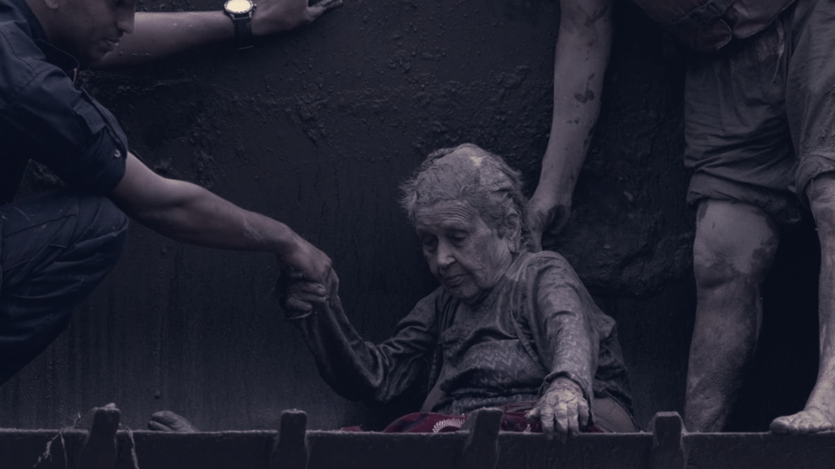 97-Year-Old Nepali Woman Survives Flash Floods After Excavator Rescue