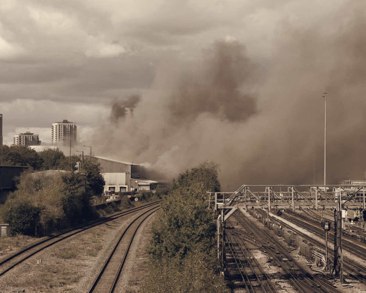 Wembley-Area Fire Outbreak Forces Evacuation, Disrupts Tube and Rail Services