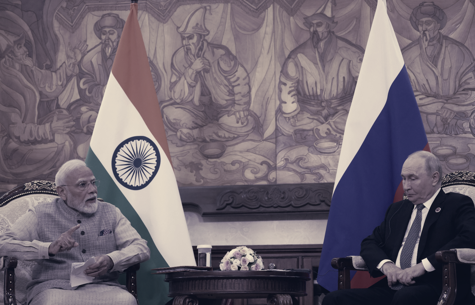 India’s Russian Oil Ties Face U.S. Tariff Threat As Modi Urges Putin To End War