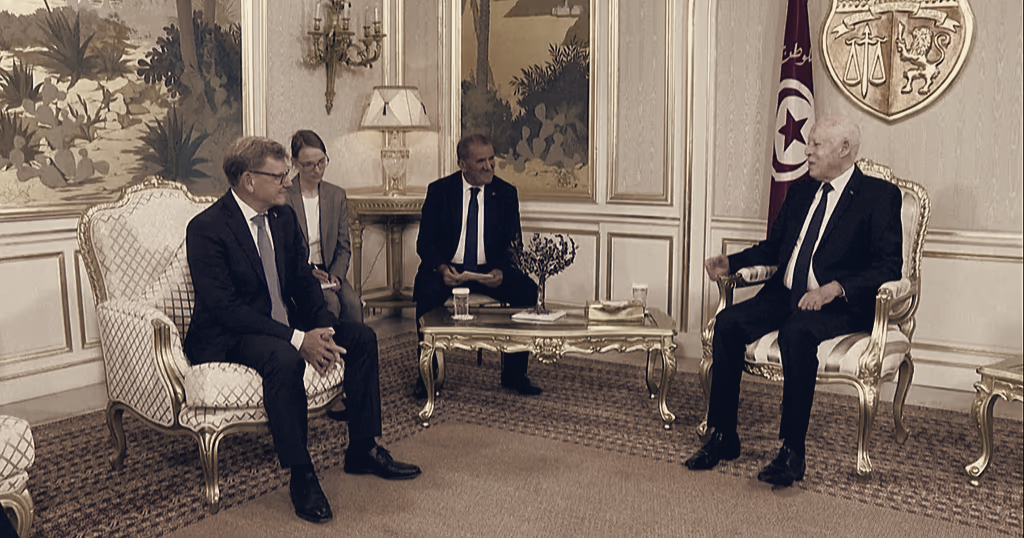 Saied Demands Balanced EU Ties as He Hosts German Foreign Minister in Tunis