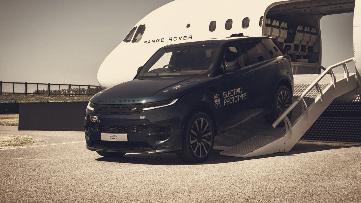 Range Rover Launches First Fully Electric Model, Built in Solihull