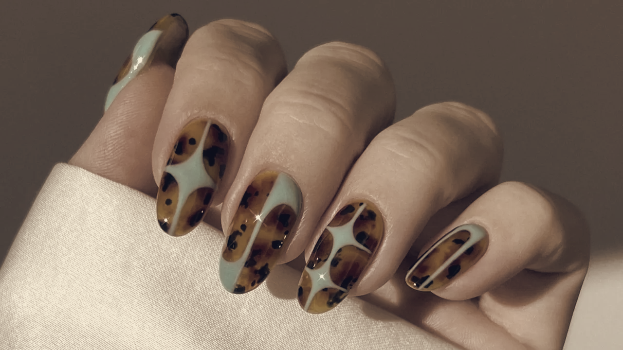 Fall 2026 Nails Shift to Jewel-Heavy Maximalism and ’90s Square Shapes