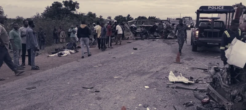 Thirteen Dead, Five Critically Injured in Sege-Ada Road Crash, Ghana