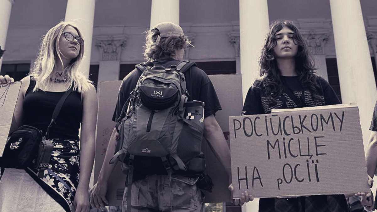 Odesa Considers Ban on Russian-Language Arts, Public Displays Would End