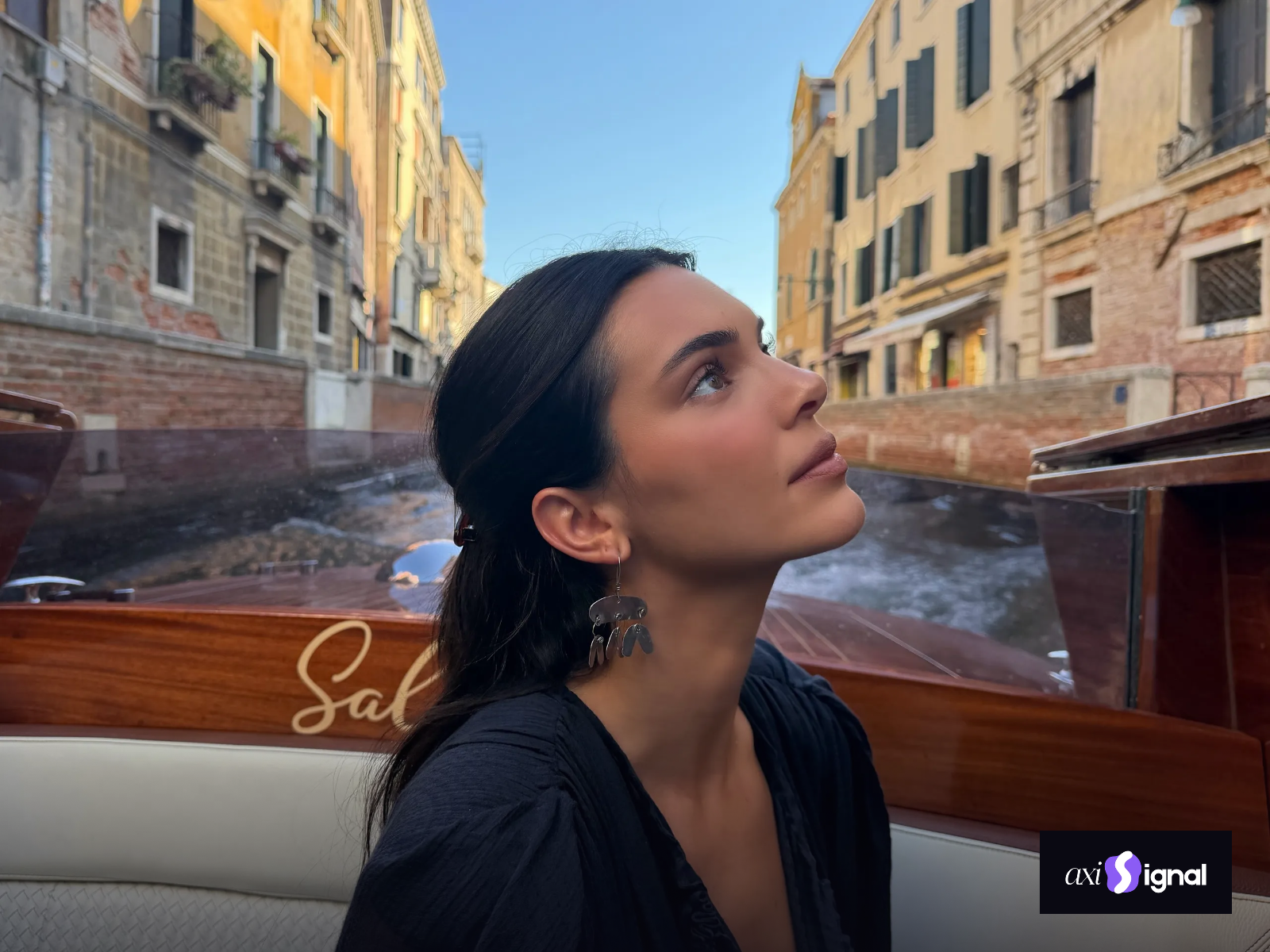 Image may contain Kendall Jenner Body Part Face Head Neck Person Adult Photography and Portrait