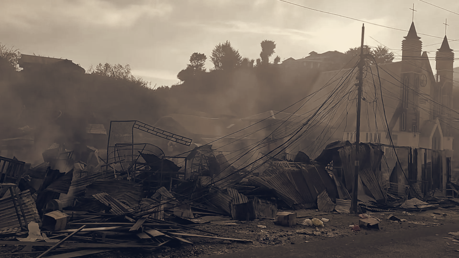 Market Fire Kills 11 in Babuda, Destroys Around 40 Homes and Shops
