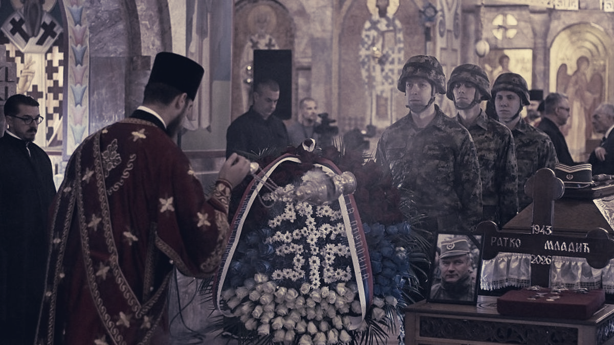 Thousands Attend Ratko Mladić Funeral, Jeopardising Serbia's EU Bid