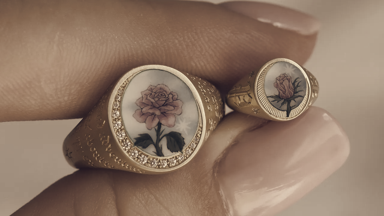 Cece Fein-Hughes Creates Tiny Signet for Daughter and Begins Family Heirloom