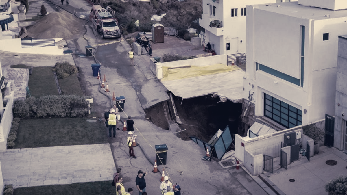 Driveway Collapses at Malibu Home Thought to Belong to Nicolas Cage