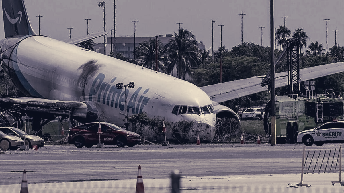 Amazon Prime Air Flight 7598 Overshoots Miami Runway, Kills Five