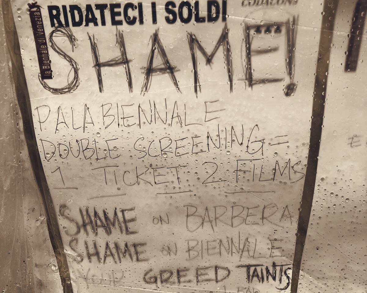 Venice Feedback Wall Lets Audiences Vent About Films and Organisers