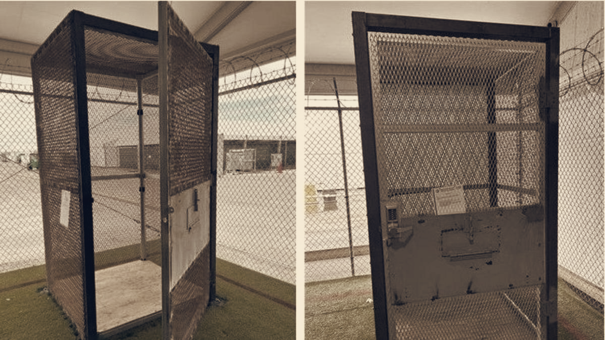DHS Watchdog Finds Alligator Alcatraz Held Migrants In Small Outdoor Cages, Violated Care Standards