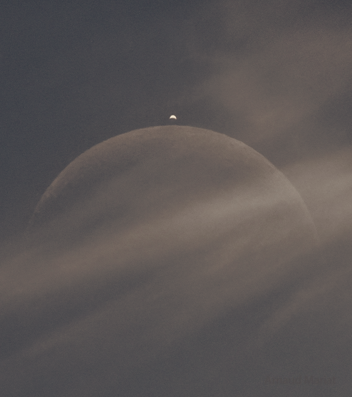 Observers in Cessy Watch Moon Occult Venus During Daytime