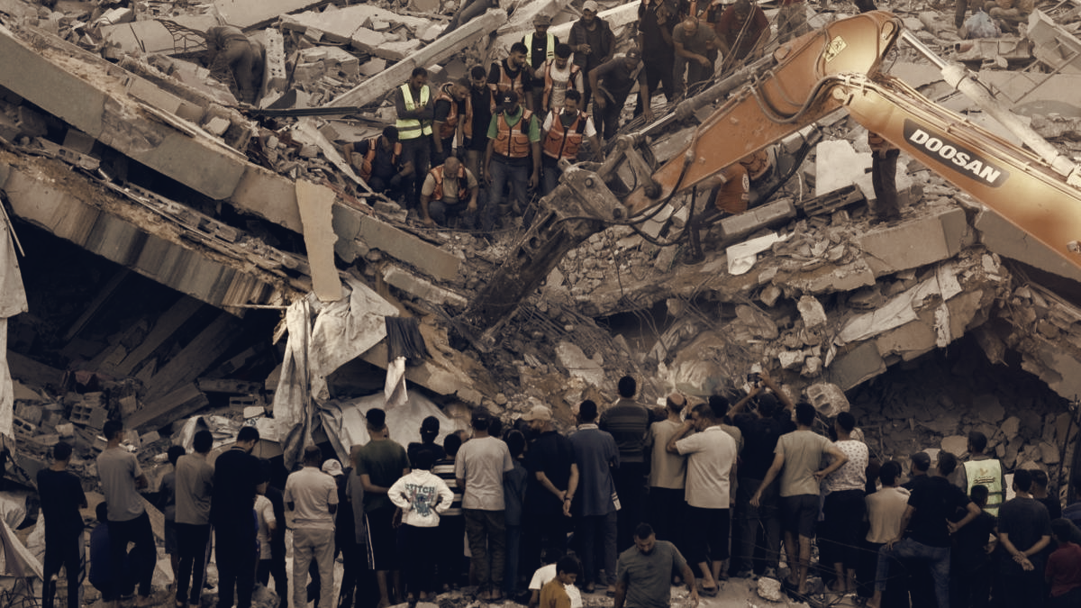 Gaza Apartment Block Collapse Kills 12, Dozens Unaccounted