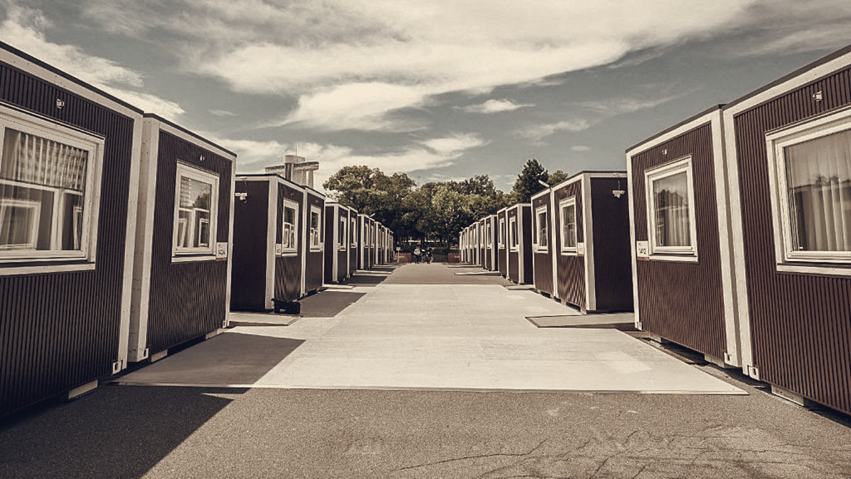 Nagoya’s Container Huts Leave Athletes Cramped and Leaking Ahead of Asian Games