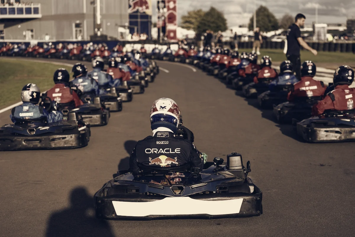 Max Verstappen Clears 100 Karters to Win 'Max vs 100' at Silverstone