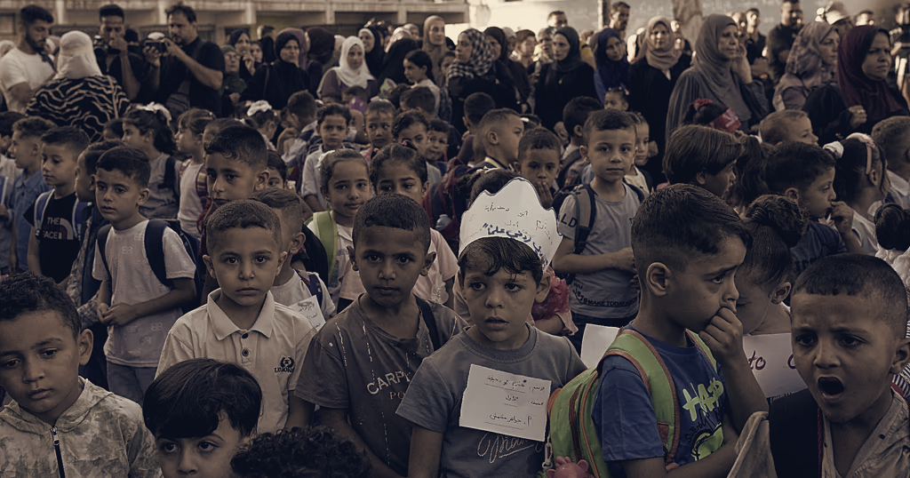 Over 280,000 Gaza Children Return to Class, Damaged Schools Threaten Recovery