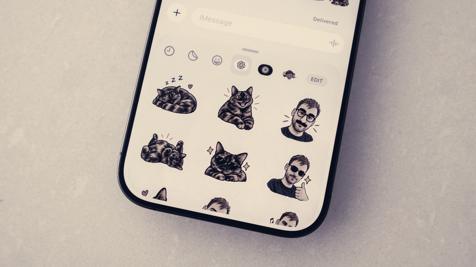 ChatGPT Lets Users Export Photo Stickers to iMessage and WhatsApp