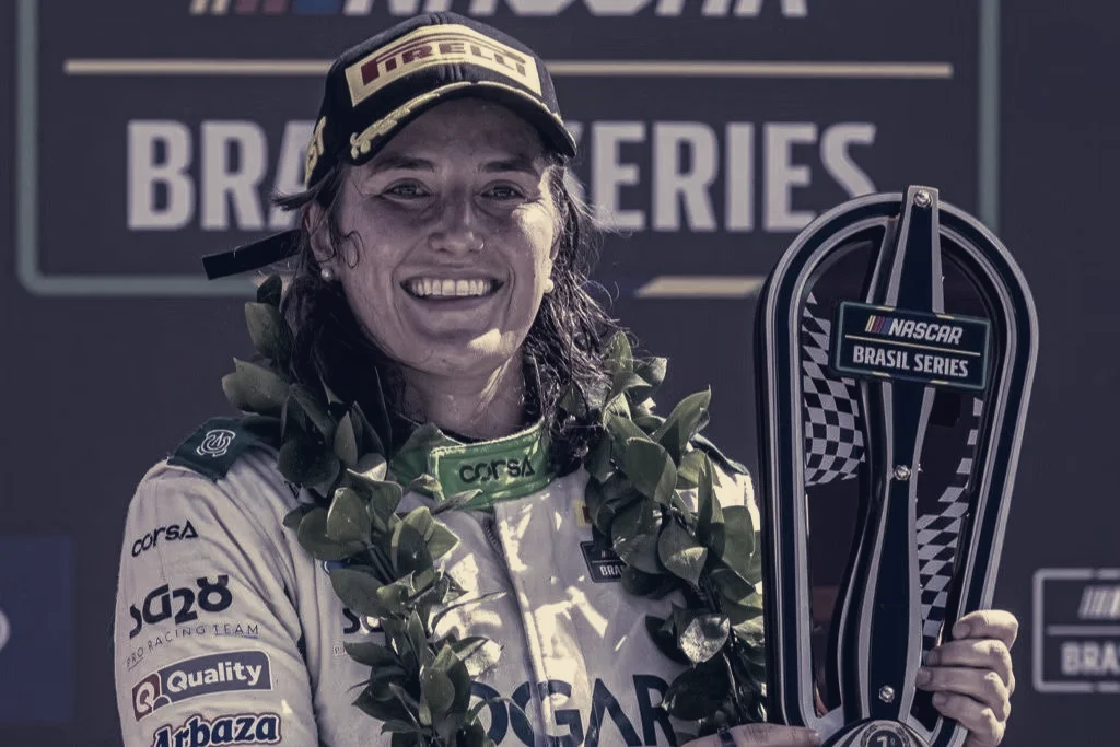 Tatiana Calderón Wins at Curvelo, Becomes First Woman To Win NASCAR Brazil Race