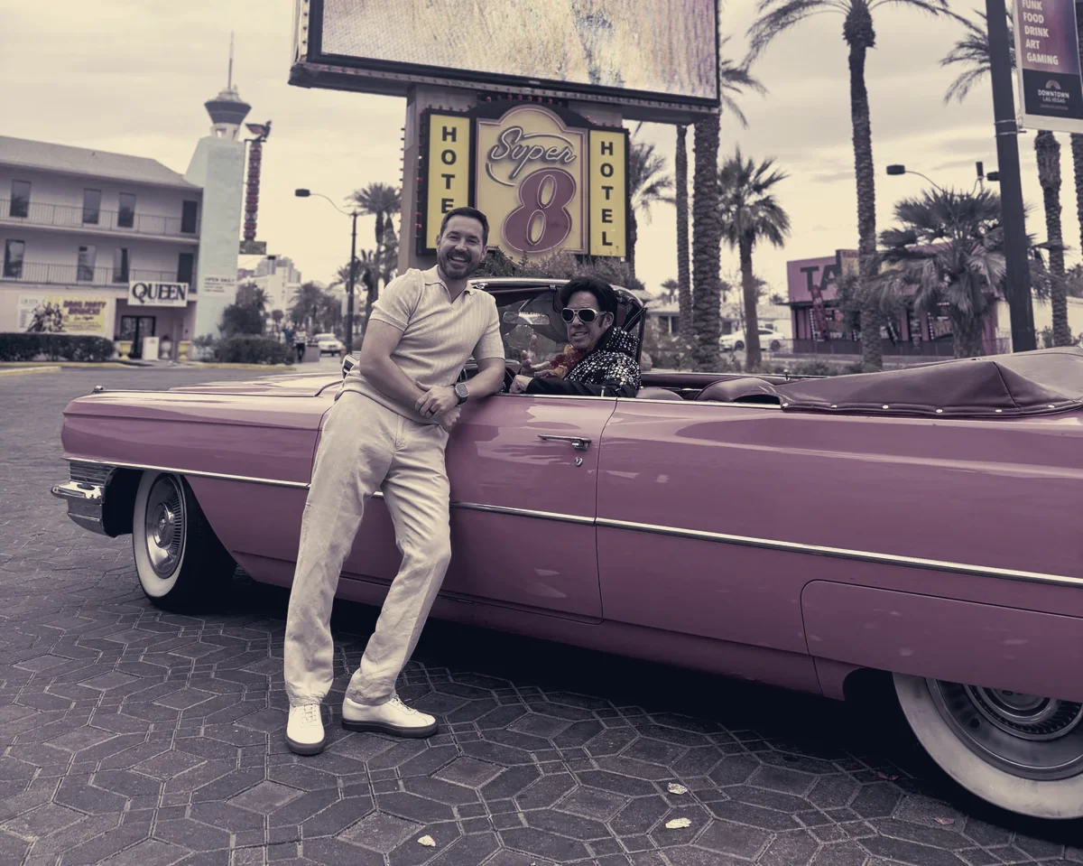 Viewers Get A Cheerful, Sceptical Guide As Martin Compston Tours Las Vegas