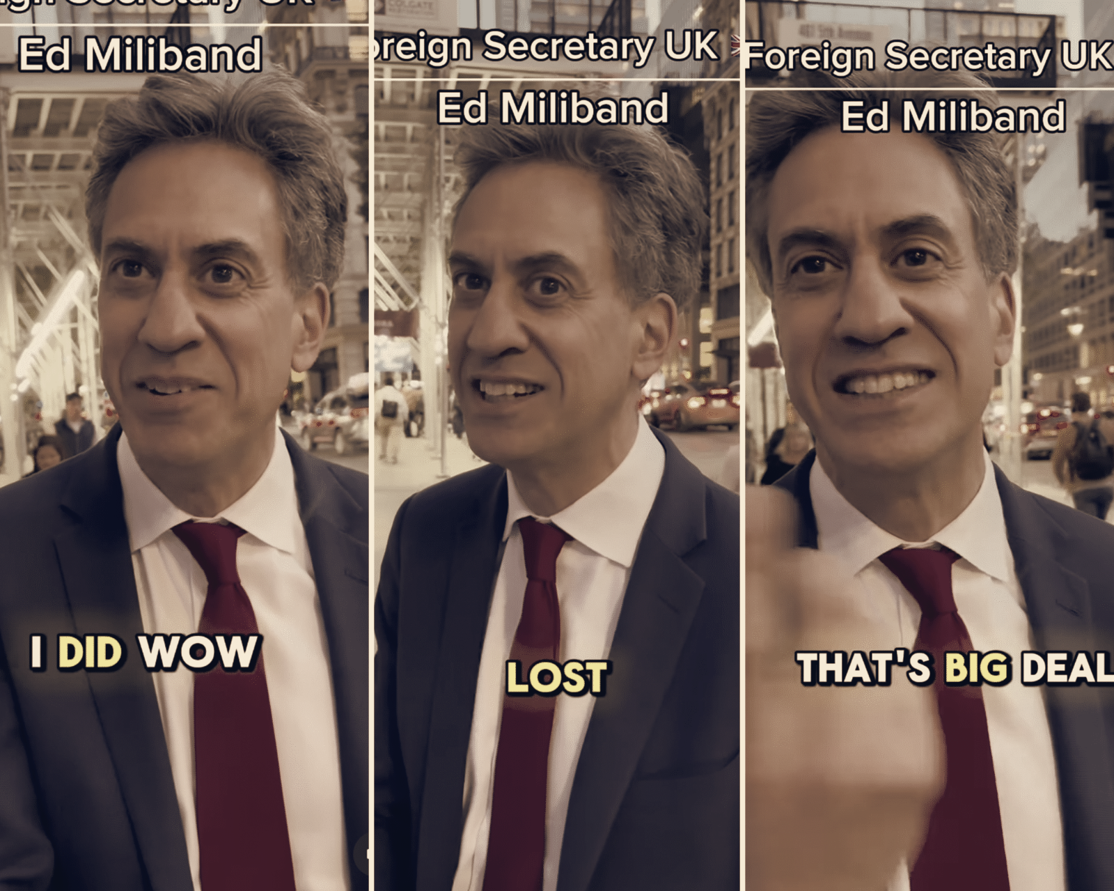 Ed Miliband Boosts ‘Awkward Dad’ Brand After Viral TikTok Clip
