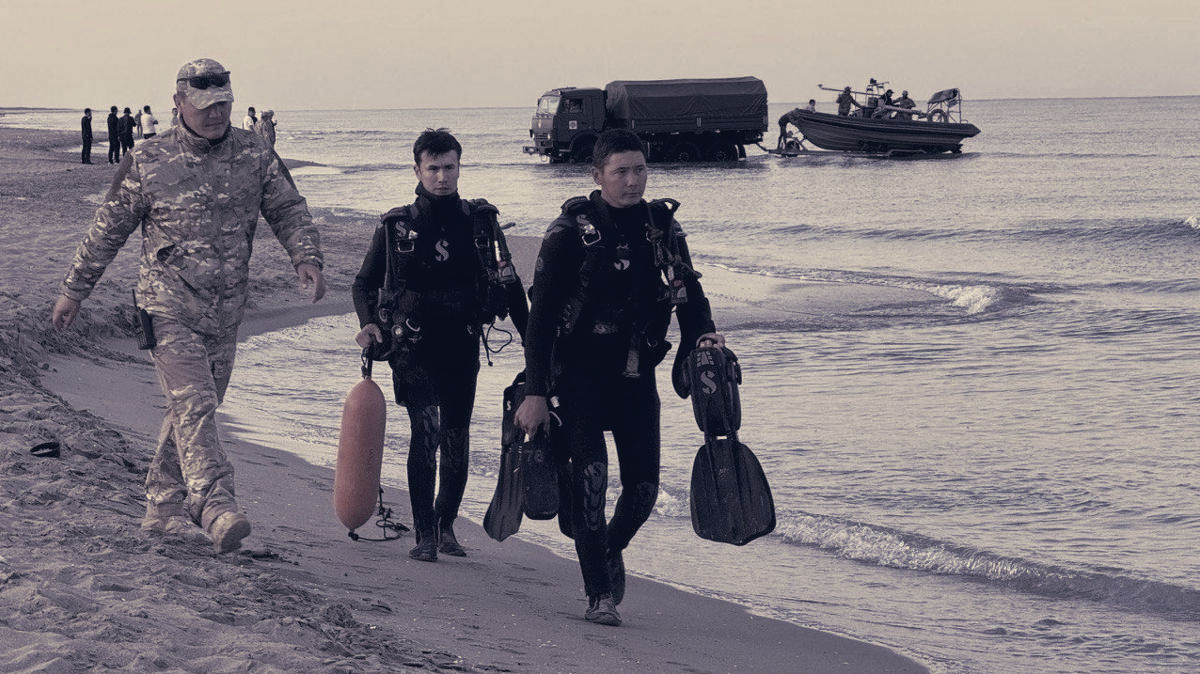 Kazakhstan Detains Five Senior Naval Officers, Opens Pretrial Probe After 14 Die in Caspian Sea
