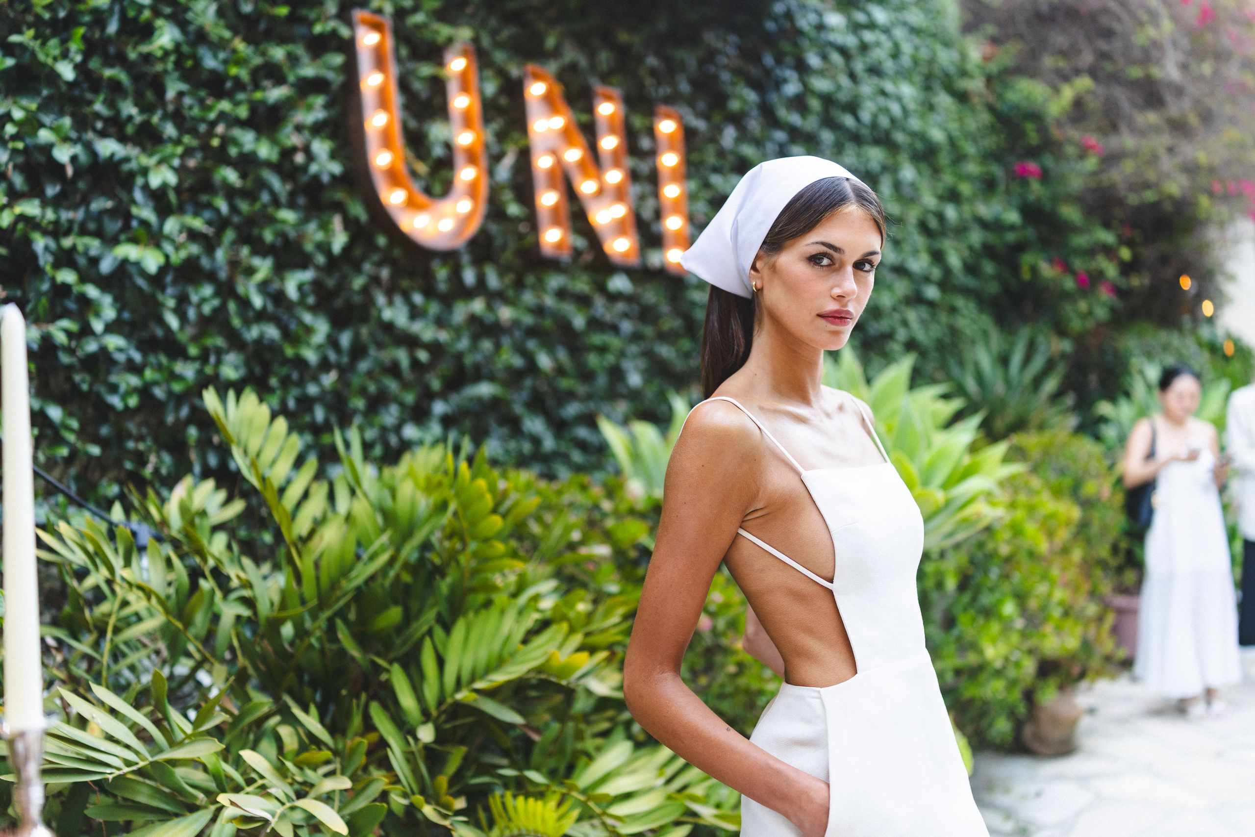 Kaia Gerber  Alexandra Keating Summer Uni Party white after labor day