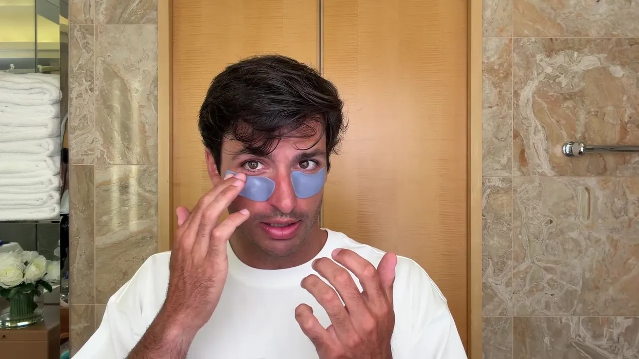 Carlos Sainz Reframes Men’s Grooming, Says Aftershave Is Fundamental