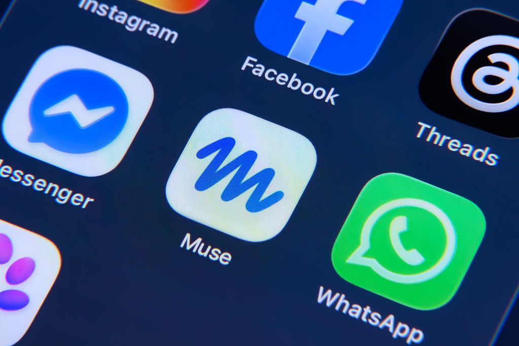 Muse Climbs To No. 2 On US App Store, But Lags Behind Past Meta Debuts