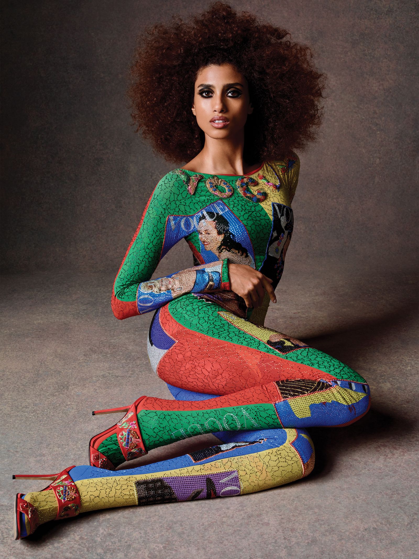Image may contain Imaan Hammam Adult and Person